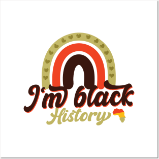 i'm Black History, Black History Month Posters and Art